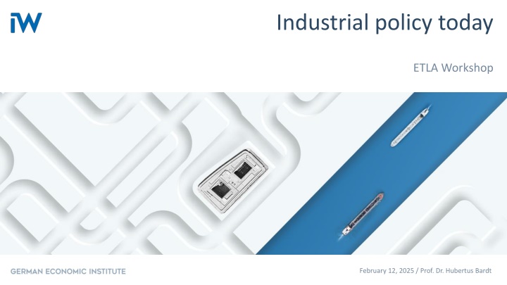 industrial policy today