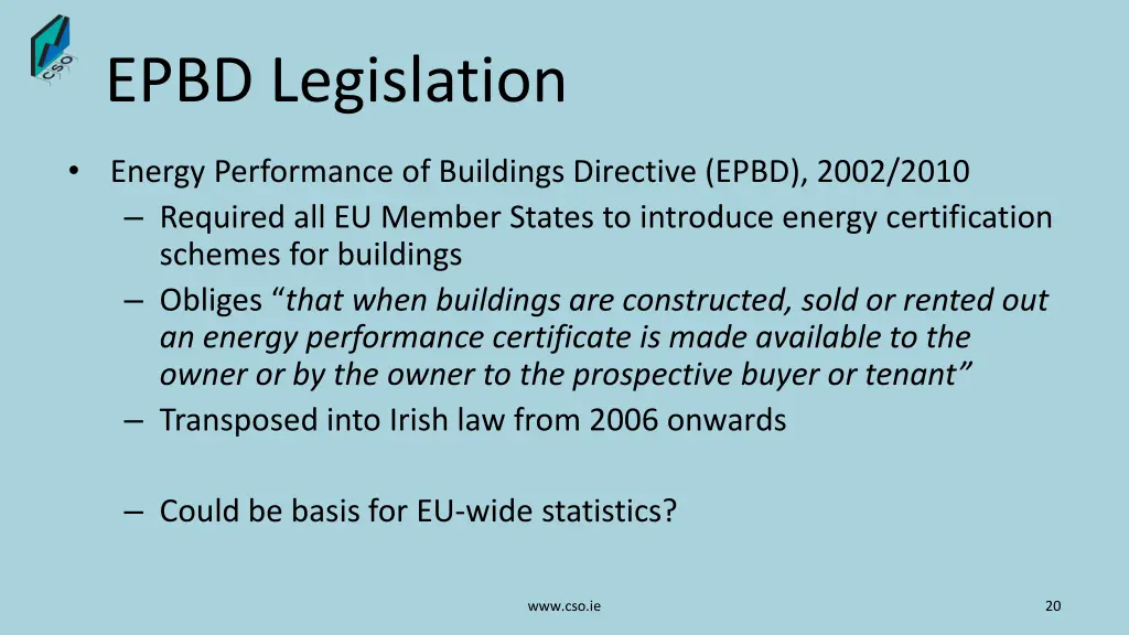 epbd legislation