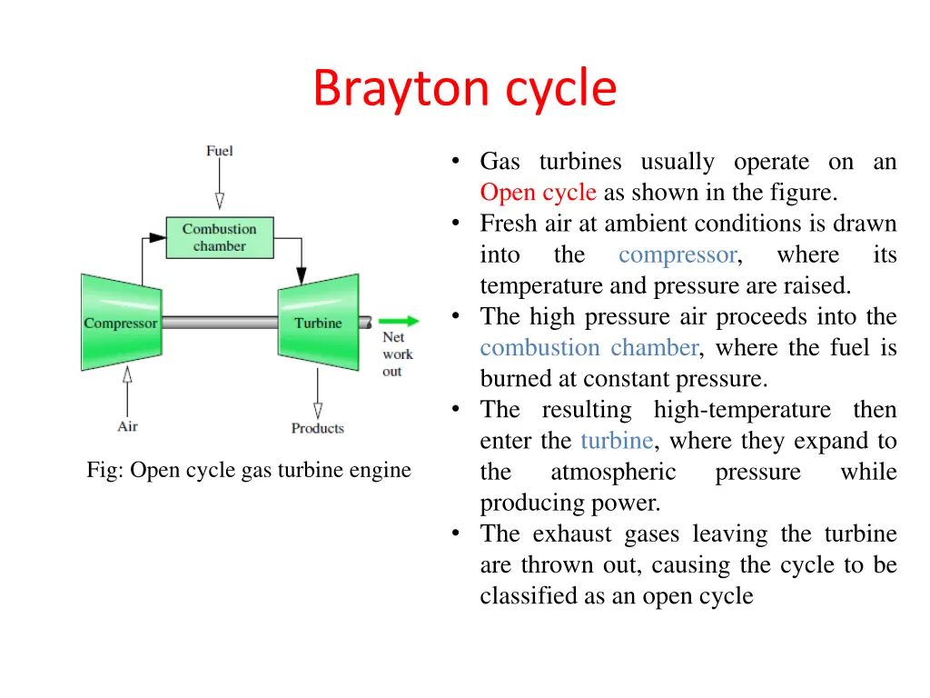 brayton cycle