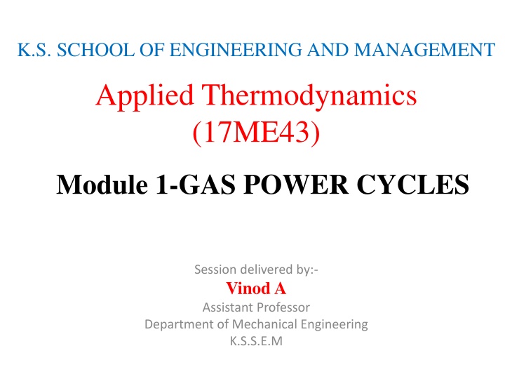 k s school of engineering and management
