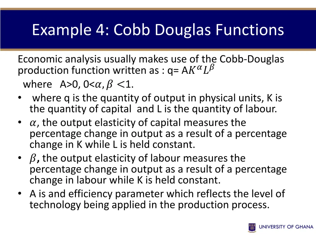 example 4 cobb douglas functions