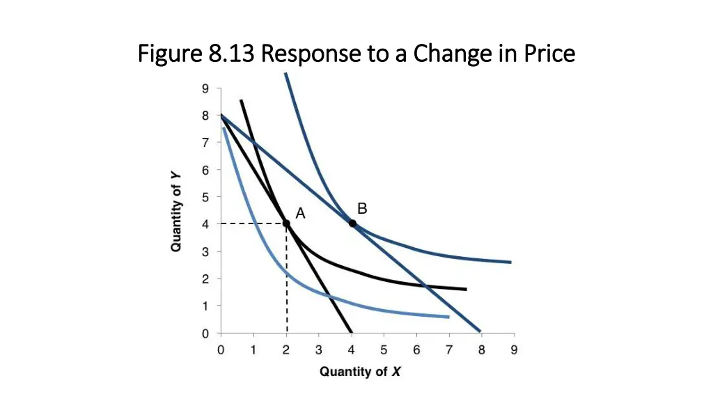 figure 8 13 response to a change in price figure