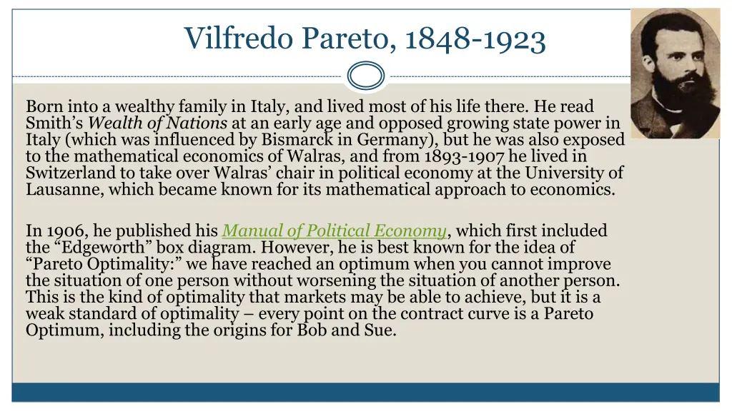 vilfredo pareto 1848 1923