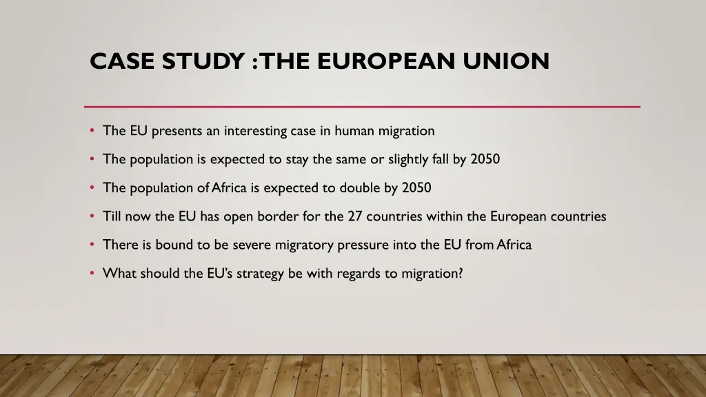 case study the european union