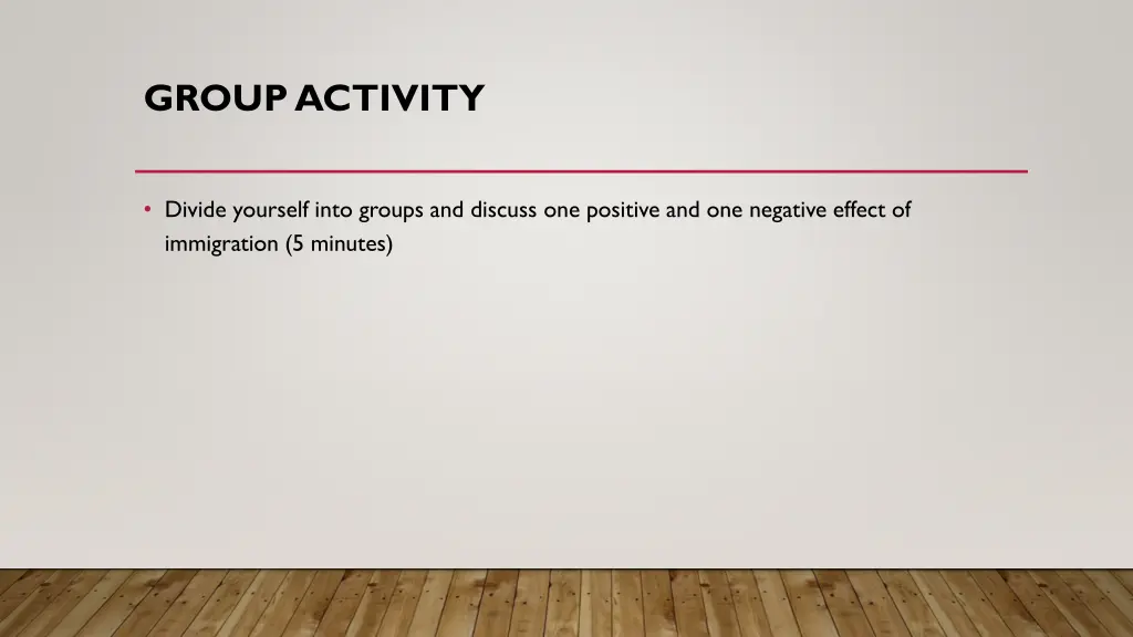 group activity