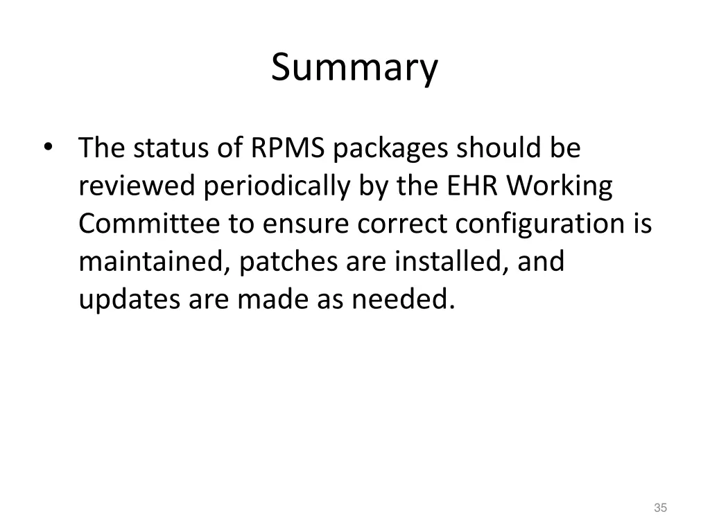 summary 1