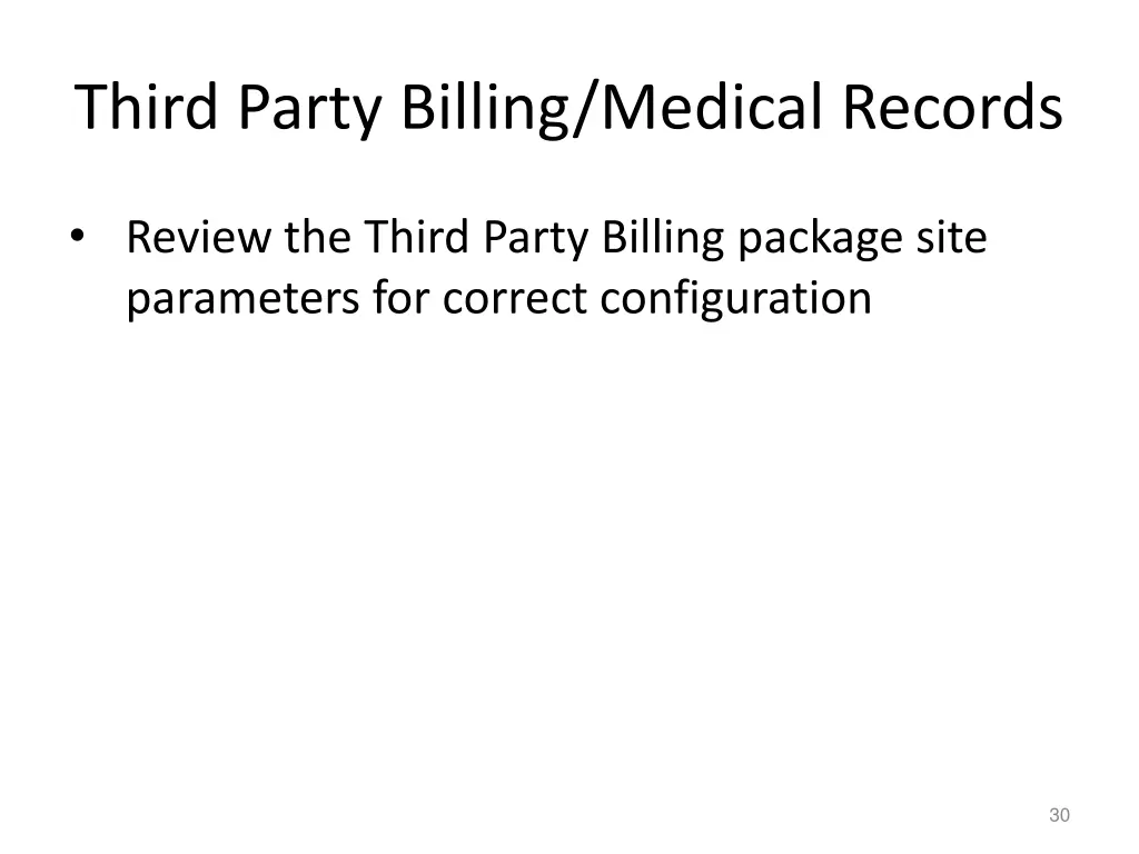 third party billing medical records 1