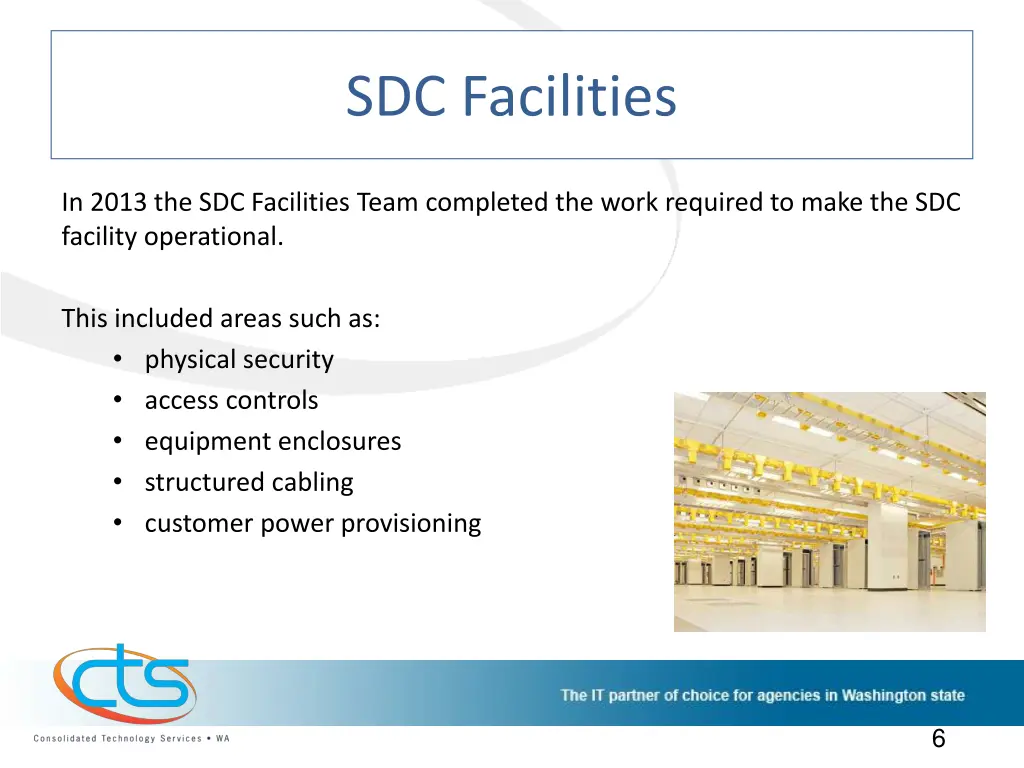 sdc facilities