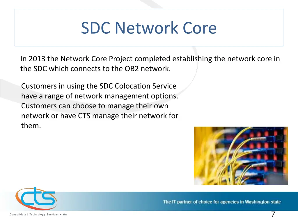 sdc network core