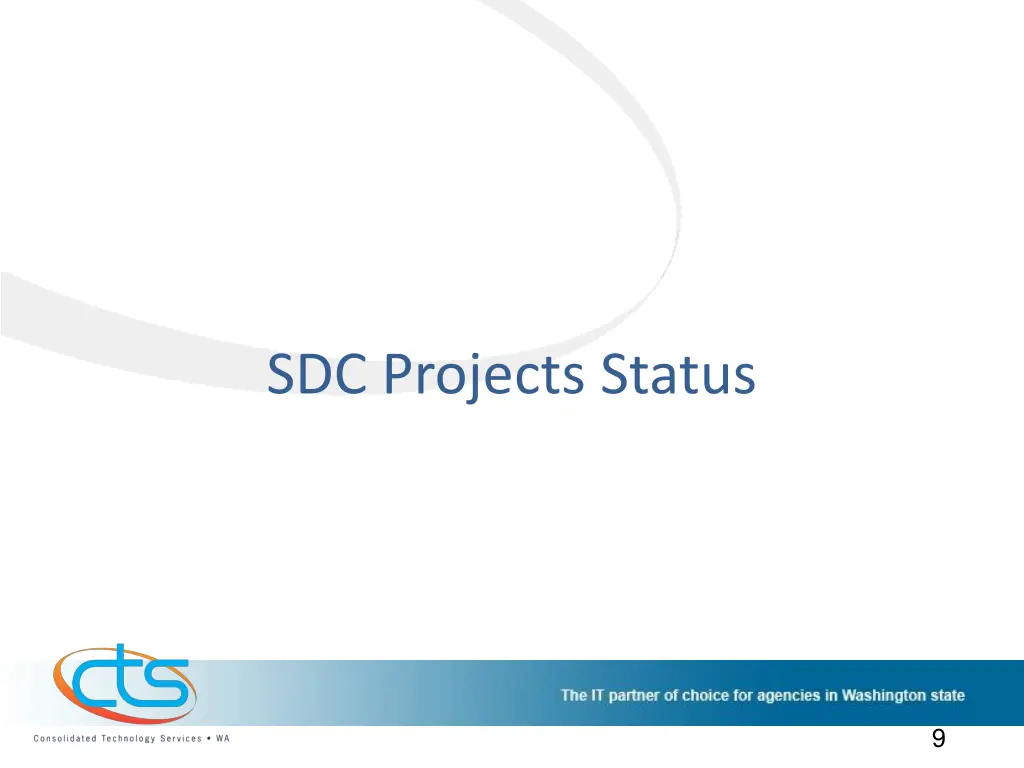 sdc projects status