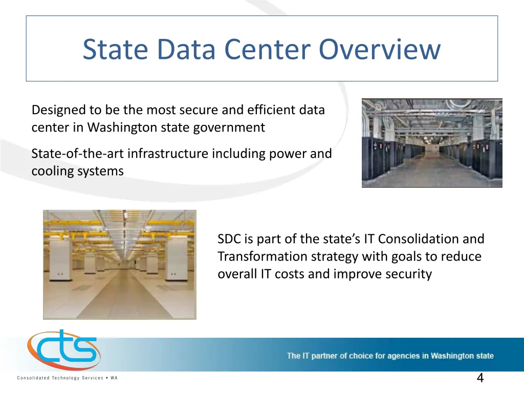 state data center overview