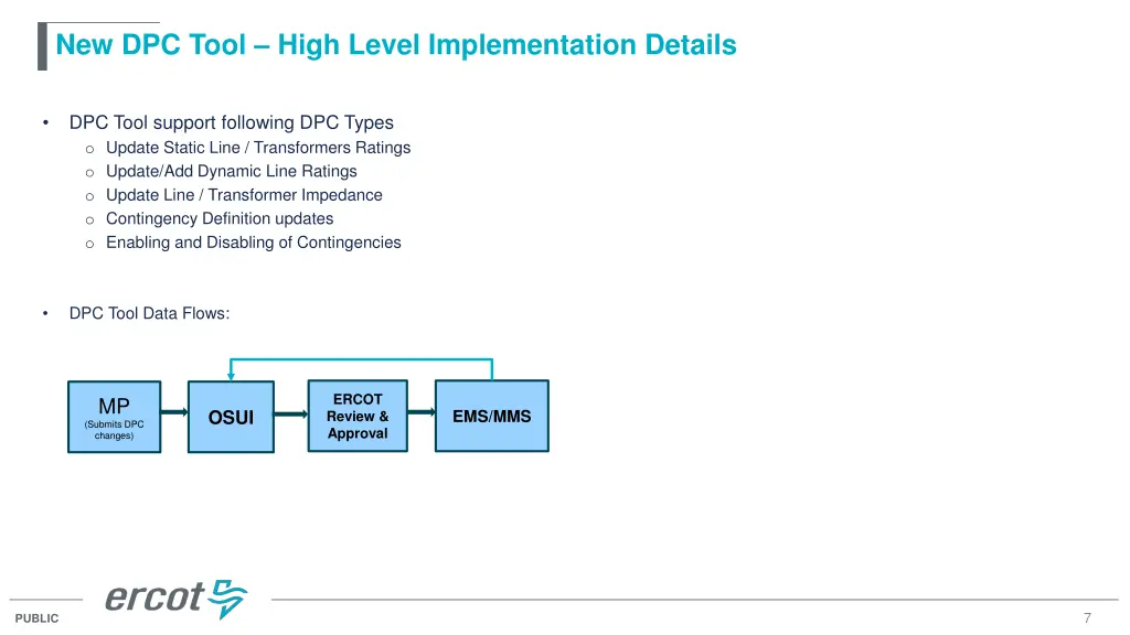 new dpc tool high level implementation details 1