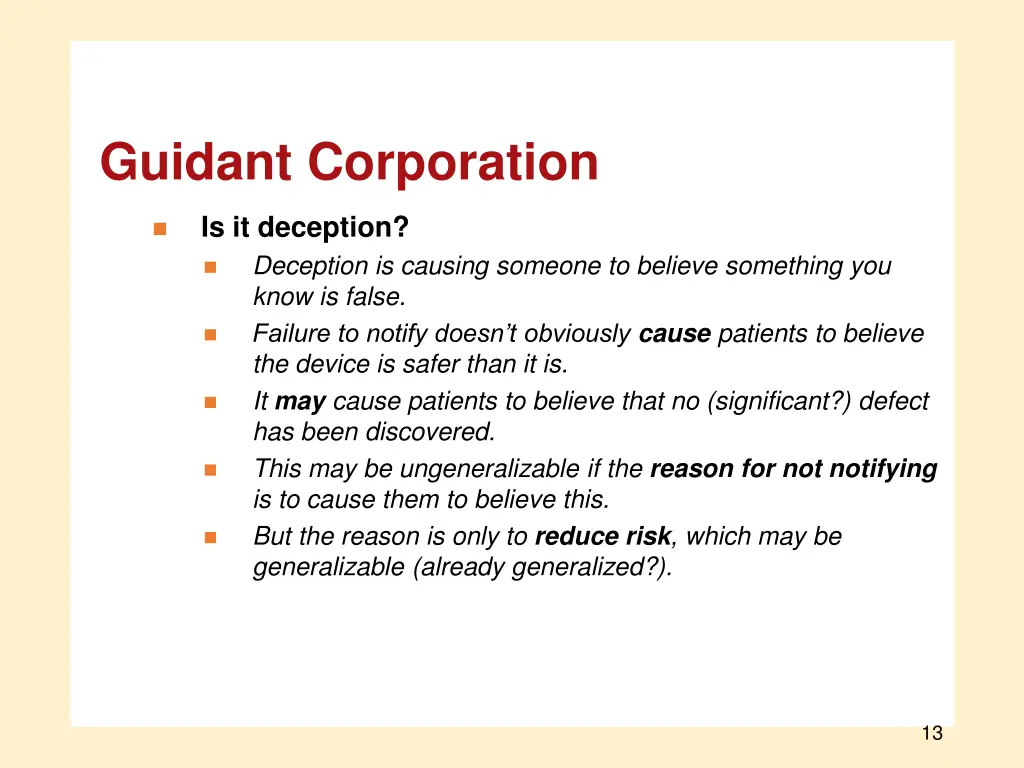 guidant corporation 7