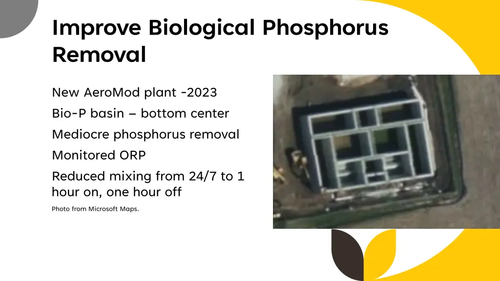 improve biological phosphorus removal