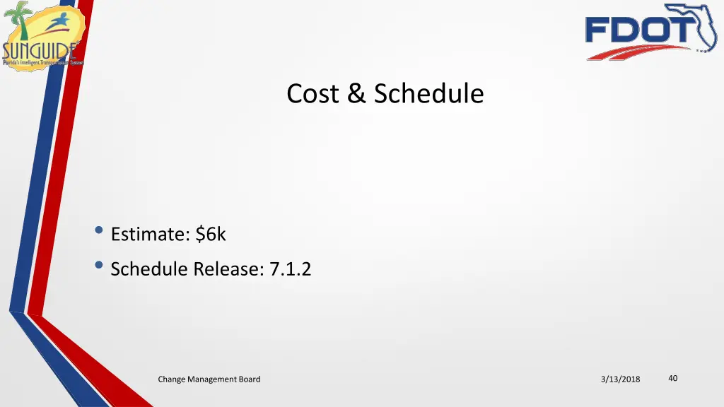 cost schedule 2
