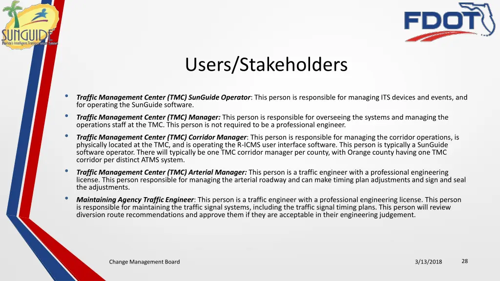 users stakeholders