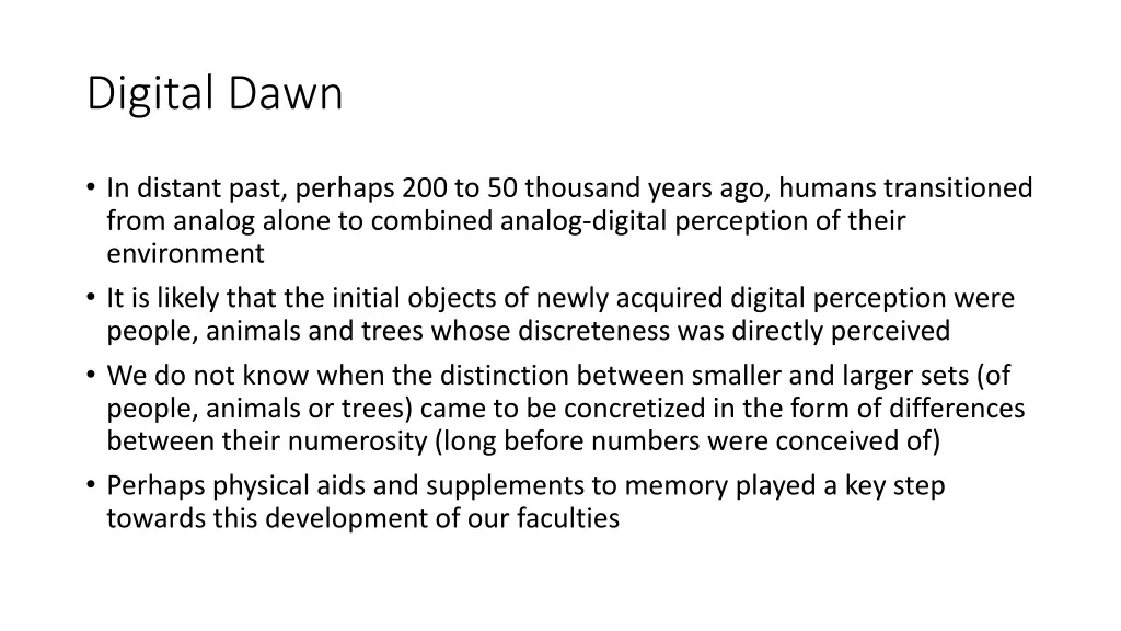 digital dawn