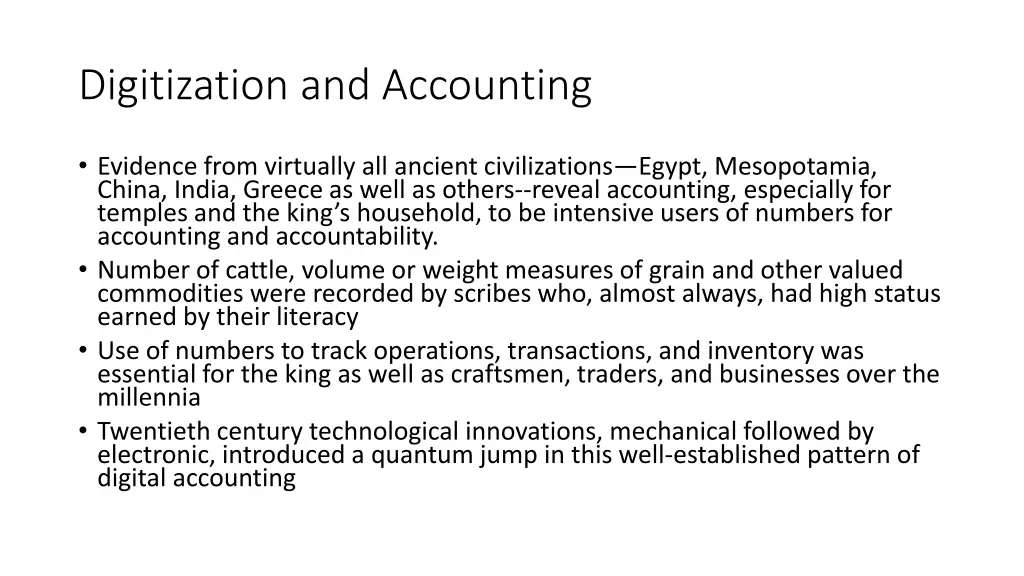 digitization and accounting