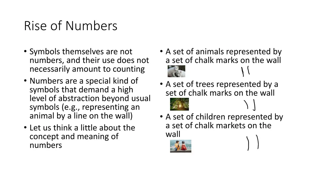 rise of numbers