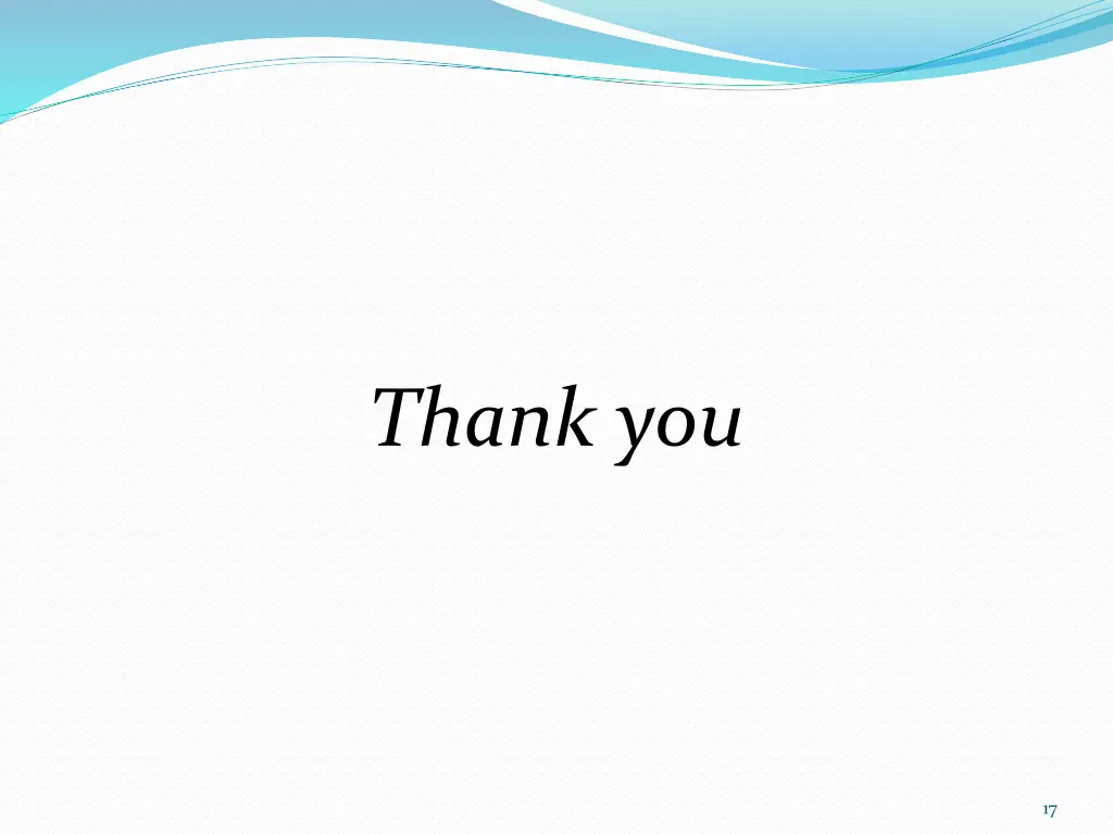 thank you