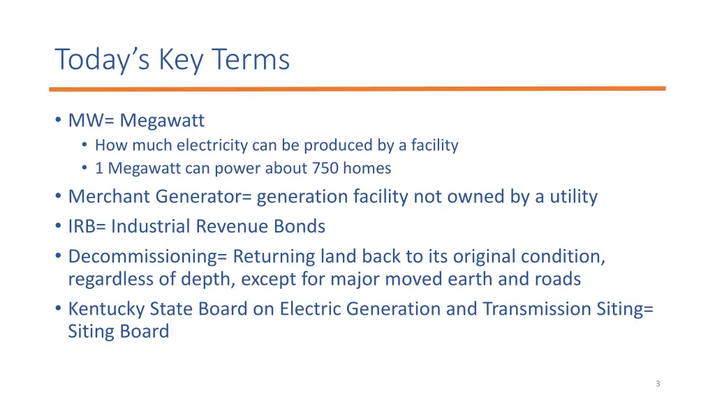 today s key terms