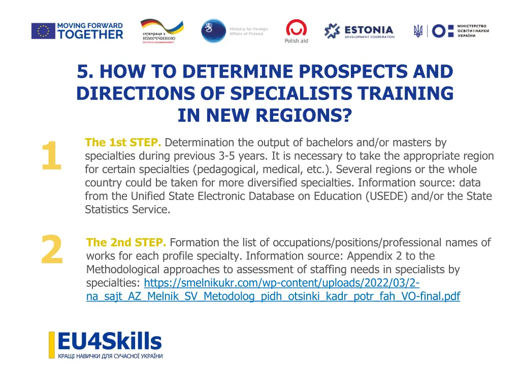 5 how to determine prospects and directions