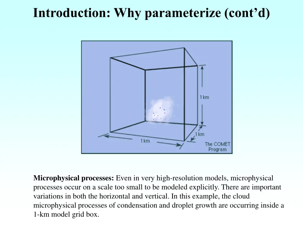 introduction why parameterize cont d 2