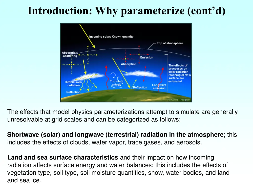 introduction why parameterize cont d