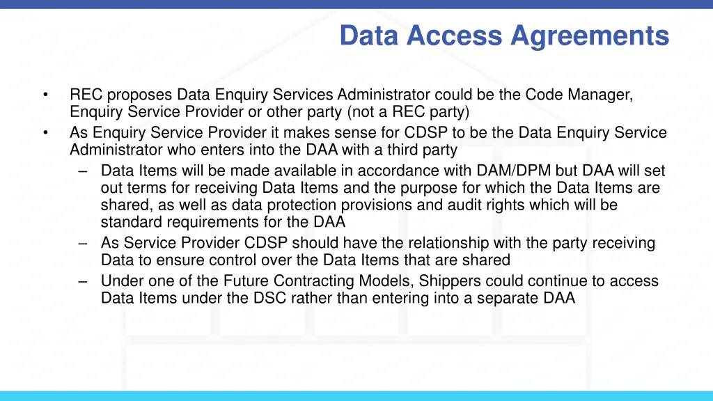 data access agreements 1