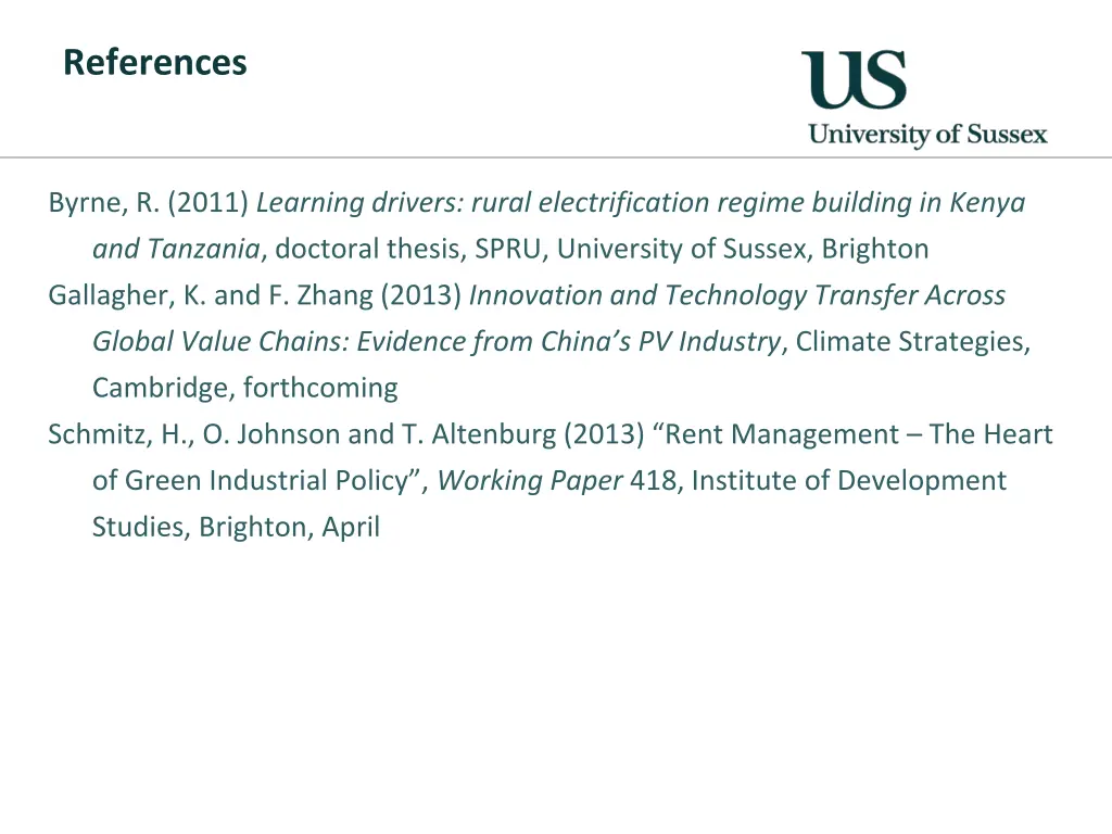 references