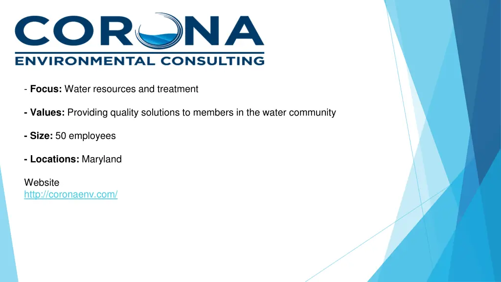 focus water resources and treatment