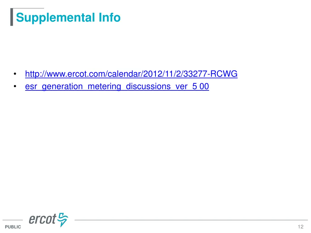 supplemental info