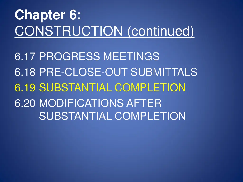 chapter 6 construction continued 2