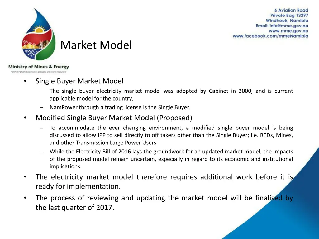 market model