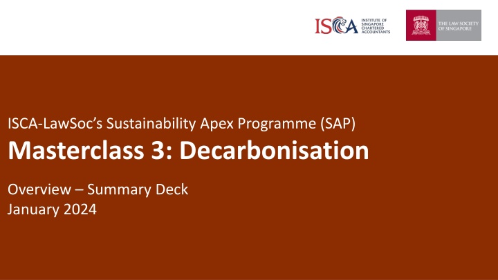 isca lawsoc s sustainability apex programme