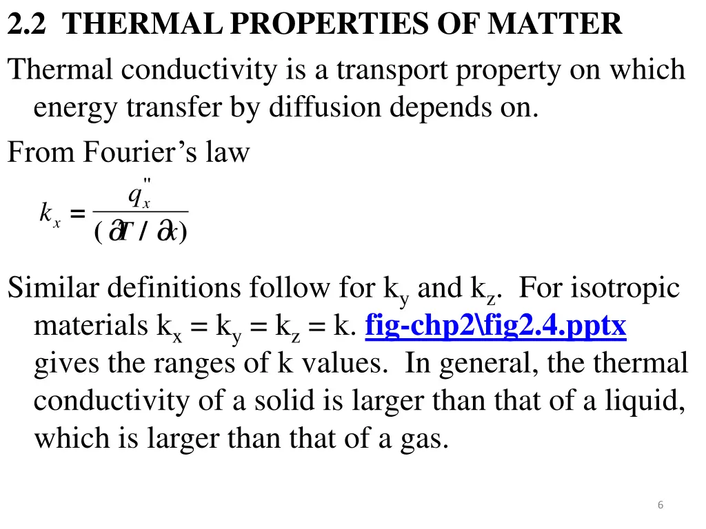 2 2 thermal properties of matter thermal