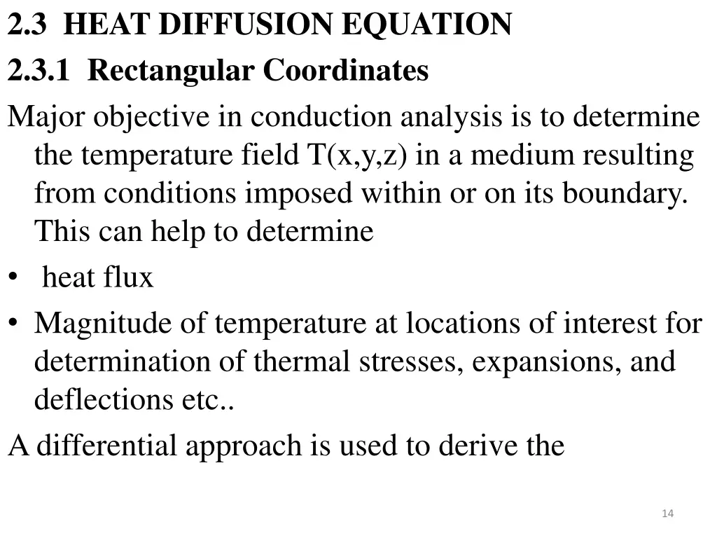 2 3 heat diffusion equation 2 3 1 rectangular