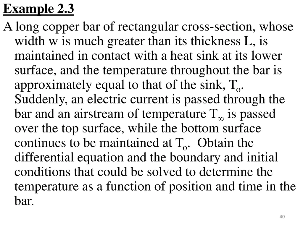 example 2 3 a long copper bar of rectangular