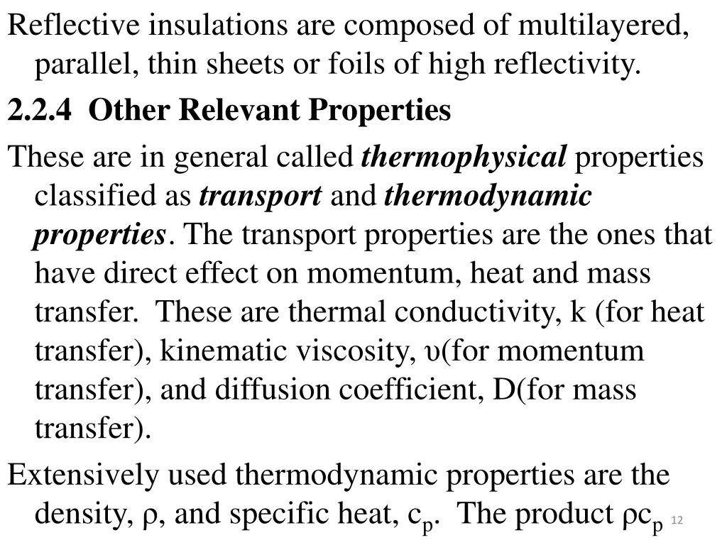 reflective insulations are composed
