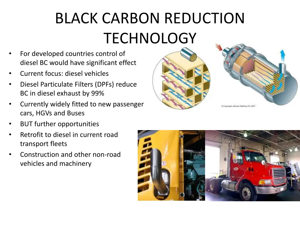 black carbon reduction technology for developed
