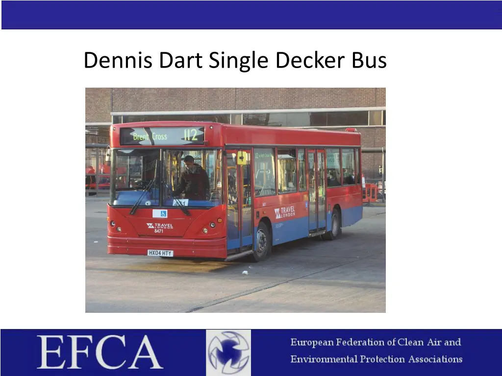 dennis dart single decker bus
