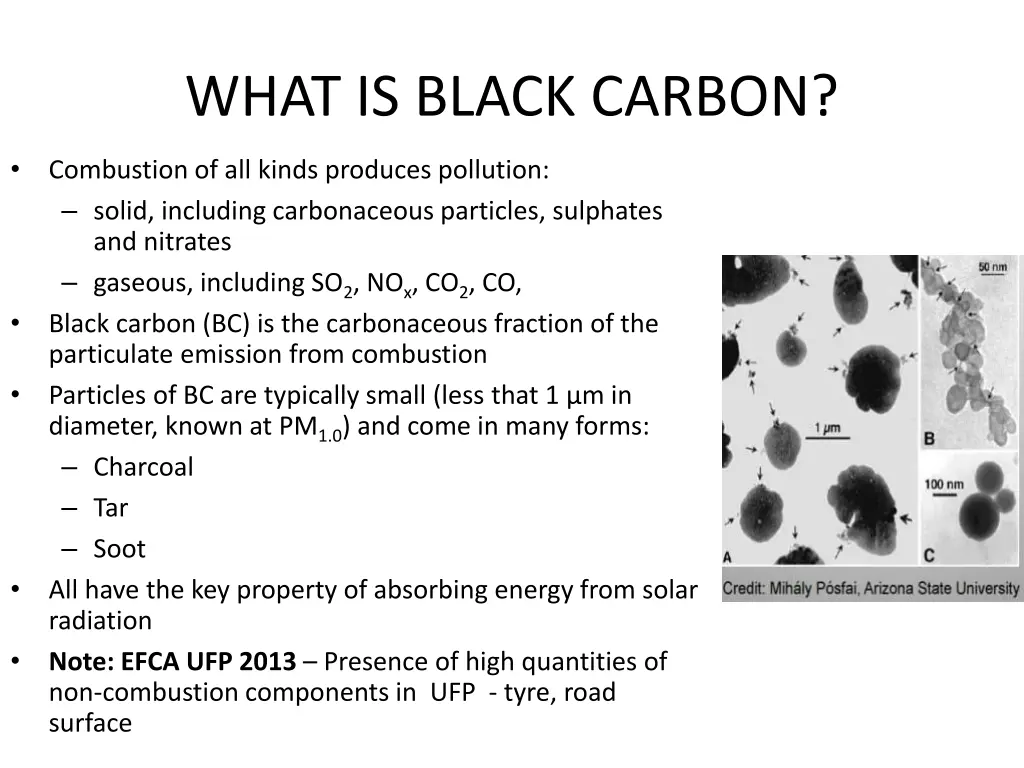 what is black carbon