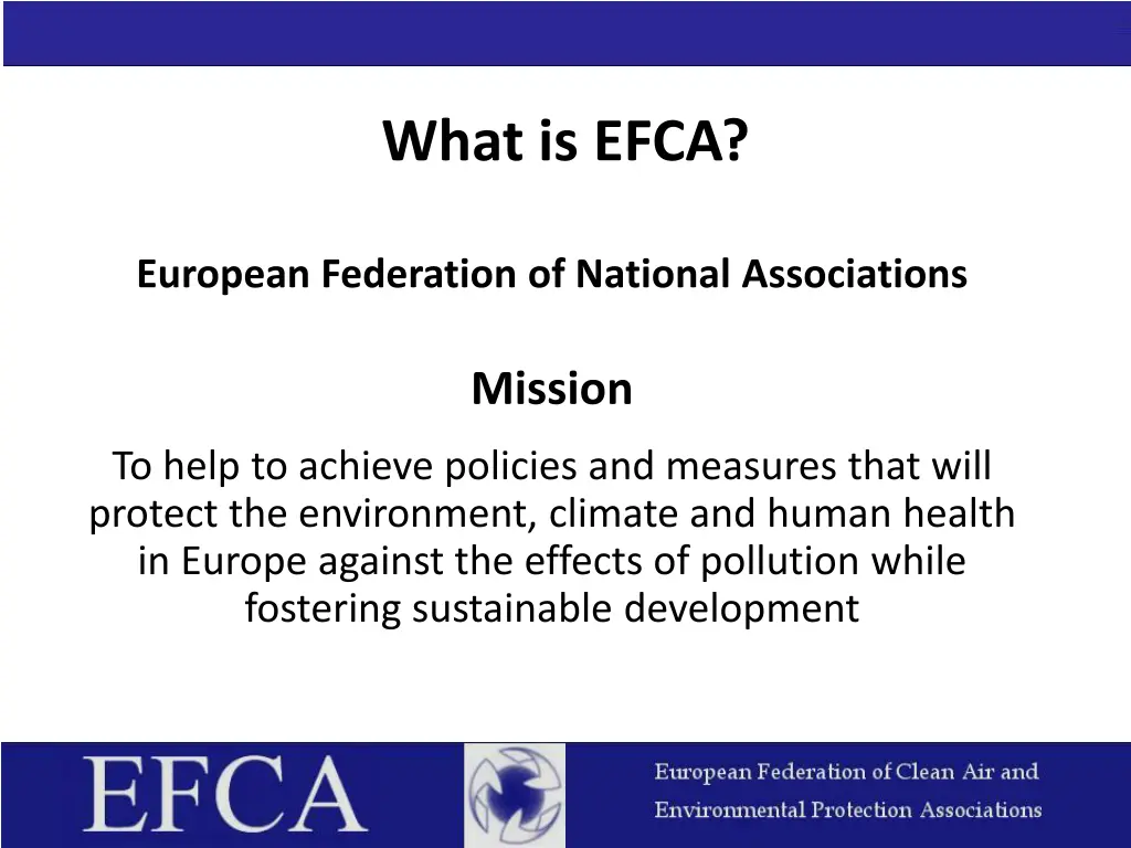 what is efca