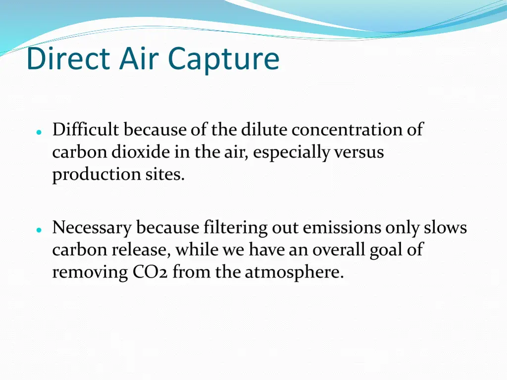 direct air capture