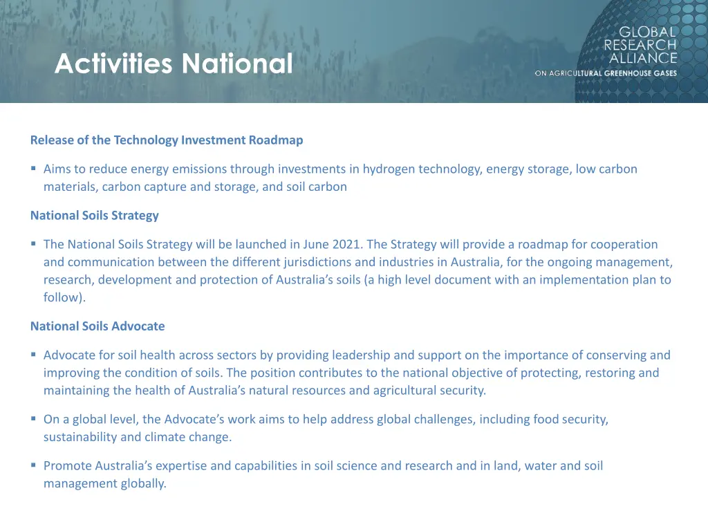 activities national