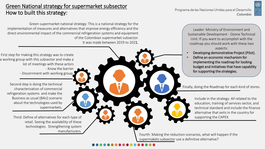 green national strategy for supermarket subsector
