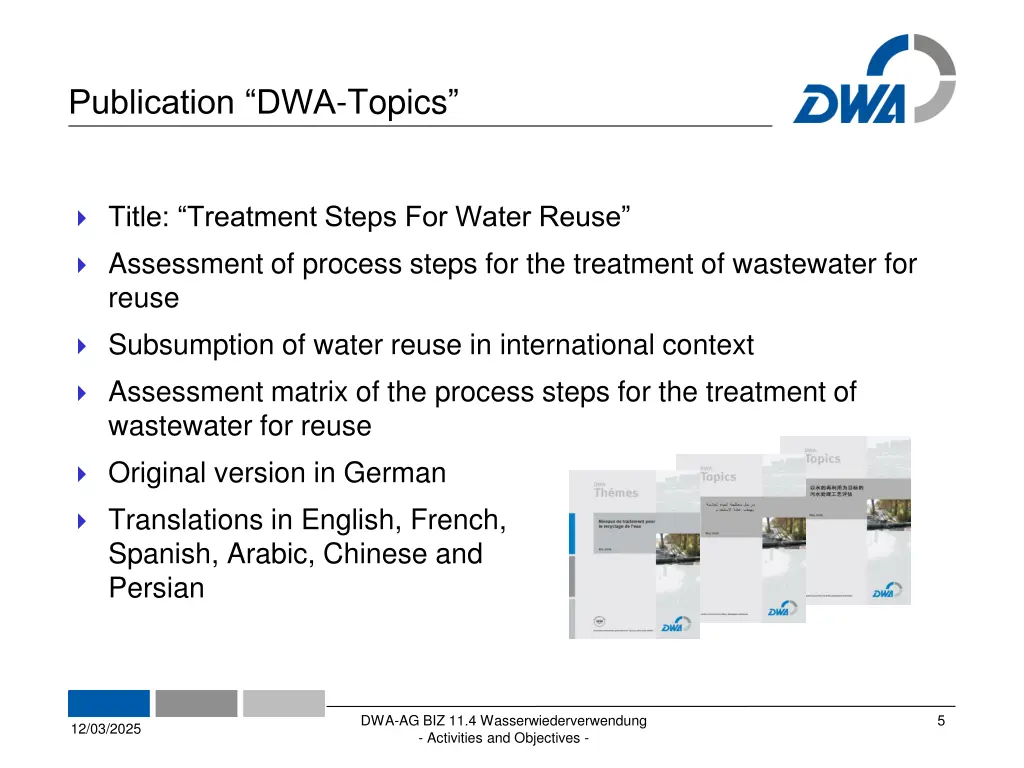 publication dwa topics
