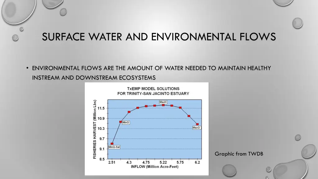 surface water and environmental flows