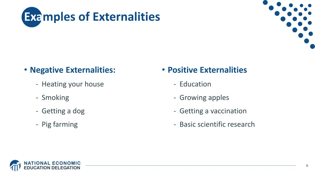 examples of externalities