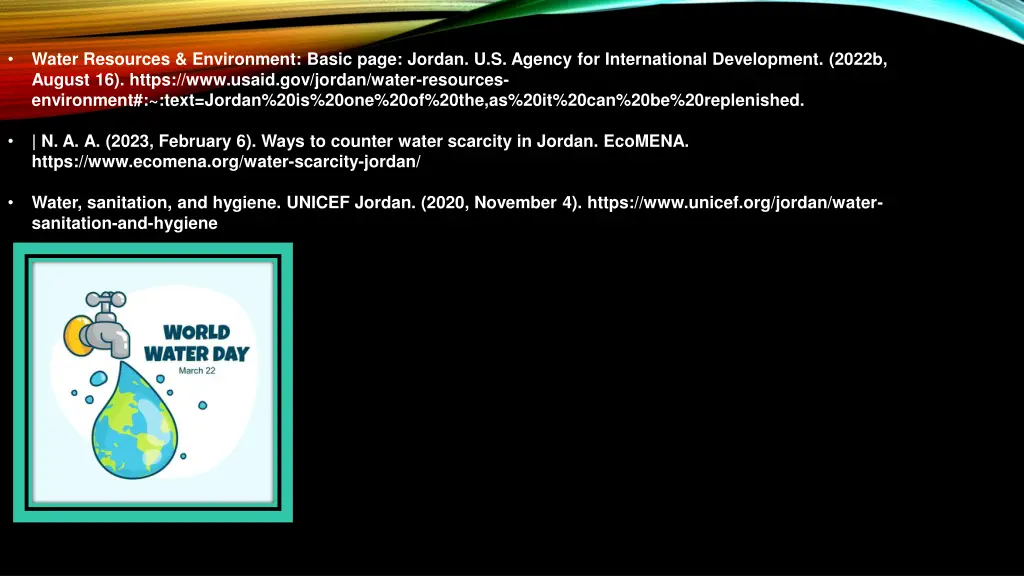 water resources environment basic page jordan